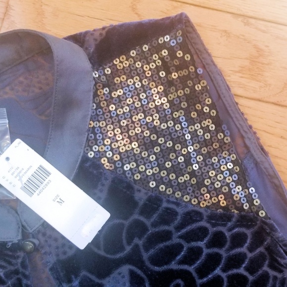 Sequined Velvet Ileana Top - Brand new and fab! - Picture 6 of 9